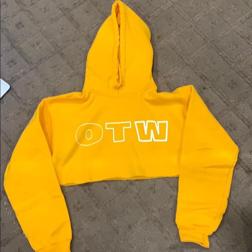 Khalid cropped hoodie